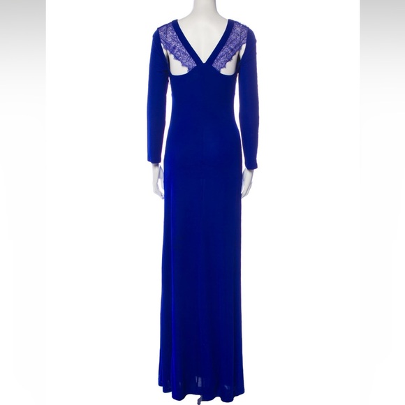 Roberto Cavalli Blue Maxi Dress - Size IT 44 - Picture 2 of 2